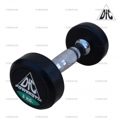 DFC PowerGym пара - 3 кг из каталога обрезиненных гантелей в Нижнем Новгороде по цене 1960 ₽
