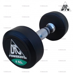 DFC PowerGym пара - 4 кг из каталога обрезиненных гантелей в Нижнем Новгороде по цене 2550 ₽