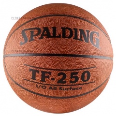Spalding TF-250 из каталога баскетбольных мячей в Нижнем Новгороде по цене 1870 ₽