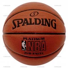 Spalding NBA Platinum Excel 74-065 из каталога баскетбольных мячей в Нижнем Новгороде по цене 3230 ₽