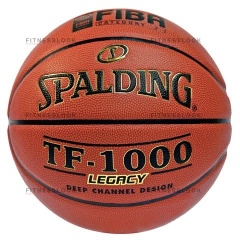 Spalding TF-1000 Legacy из каталога баскетбольных мячей в Нижнем Новгороде по цене 5100 ₽