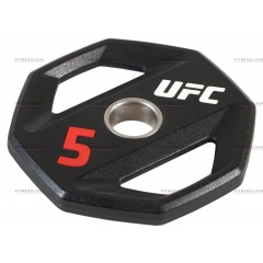 UFC олимпийский 5 кг 50 мм из каталога дисков для штанги с посадочным диаметром 50 мм. в Нижнем Новгороде по цене 9785 ₽