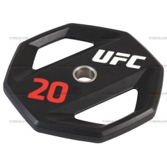 UFC олимпийский 20 кг 50 мм из каталога дисков (блинов) для штанг и гантелей в Нижнем Новгороде по цене 33150 ₽