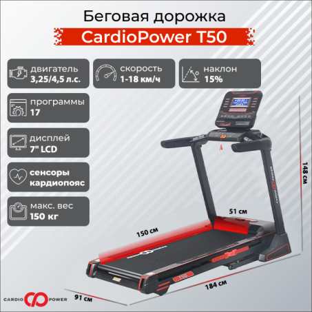 Рендер-8 для CardioPower T50