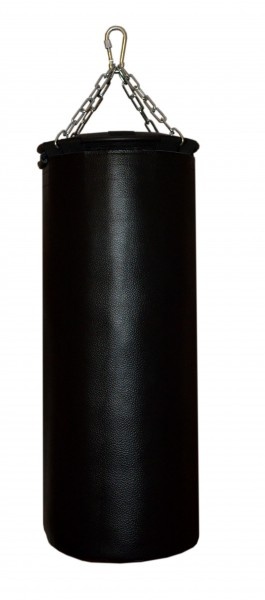 Рокки 180х40 см. 75, кг. кожа черный из каталога товаров для бокса и единоборств в Нижнем Новгороде по цене 42820 ₽
